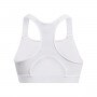 Biustonosz treningowy Under Armour UA HeatGear High - biały 