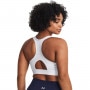 Biustonosz treningowy Under Armour UA HeatGear High - biały 