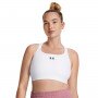 Biustonosz treningowy Under Armour UA HeatGear High - biały 