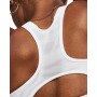 Biustonosz treningowy Under Armour UA HeatGear High - biały 