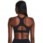 Biustonosz treningowy Under Armour UA HeatGear High - czarny
