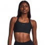 Biustonosz treningowy Under Armour UA HeatGear High - czarny