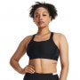 Biustonosz treningowy Under Armour UA HeatGear High - czarny