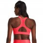 Biustonosz treningowy Under Armour UA HeatGear High - łososiowy 