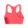 Biustonosz treningowy Under Armour UA HeatGear High - łososiowy 