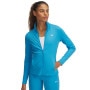 UNDER ARMOUR Damski longsleeve treningowy rozpinany Under Armour Motion Jacket Emea  niebieski Niebieski