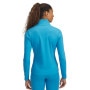 Damski longsleeve treningowy rozpinany Under Armour Motion Jacket Emea - niebieski