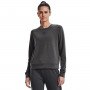 mini: Damski longsleeve treningowy Under Armour Rival Terry Crew - szary (1)