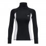 Damski longsleeve treningowy Under Armour UA Train CW Funnel Neck - czarny