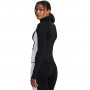 Damski longsleeve treningowy Under Armour UA Train CW Funnel Neck - czarny
