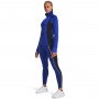 Damski longsleeve treningowy Under Armour UA Train CW Funnel Neck - niebieski