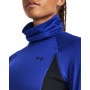 Damski longsleeve treningowy Under Armour UA Train CW Funnel Neck - niebieski