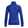 Damski longsleeve treningowy Under Armour UA Train CW Funnel Neck - niebieski