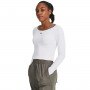 UNDER ARMOUR Damski longsleeve treningowy Under Armour UA Vanish Seamless LS  biały Biały