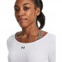 Damski longsleeve treningowy Under Armour UA Vanish Seamless LS - biały
