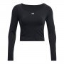 Damski longsleeve treningowy Under Armour UA Vanish Seamless LS - czarny