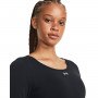 Damski longsleeve treningowy Under Armour UA Vanish Seamless LS - czarny