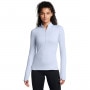 UNDER ARMOUR Damski longsleeve treningowy Under Armour Vanish Cw 1/2 Zip  niebieski Niebieski