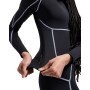 mini: Damski półgolf kompresyjny Under Armour UA ColdGear Elite Mock - czarny (4)
