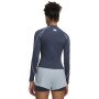 mini: Damski półgolf kompresyjny Under Armour UA ColdGear Elite Mock - niebieski (2)
