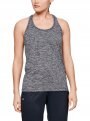 mini: Damski top do biegania UNDER ARMOUR Tech Tank - Twist - szary (1)