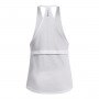 mini: Damski top do biegania Under Armour UA Streaker Tank - biały (6)