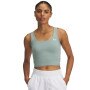 UNDER ARMOUR Damski top treningowy Under Armour Motion Tank Emea  zielony  Zielony