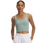 Damski top treningowy Under Armour Motion Tank Emea - zielony 