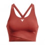 mini: Damski top treningowy Under Armour Project Rock LetsGo Crssover Top - brązowy (8)