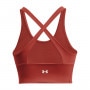 mini: Damski top treningowy Under Armour Project Rock LetsGo Crssover Top - brązowy (9)