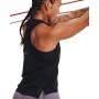 Damski top treningowy UNDER ARMOUR Rush Energy Tank - czarny