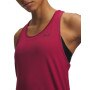 mini: Damski top treningowy Under Armour Tech Knockout Tank - burgundowy (3)