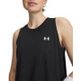 mini: Damski top treningowy Under Armour Tech Tank Solid - czarny (3)