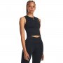 UNDER ARMOUR Damski top treningowy Under Armour UA Vanish Seamless Tank  czarny Czarny