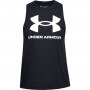 mini: Damski top z nadrukiem Under Armour UA Live Rival Tank - czarny (5)