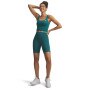  UNDER ARMOUR Damskie kolarki treningowe Under Armour Motion Bike Short Emea  zielone Turkusowy