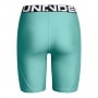 Damskie kolarki treningowe Under Armour UA HG 8in Short - turkusowe