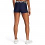 Damskie legginsy krótkie treningowe Under Armour UA HG Shorty - granatowe