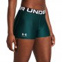 Damskie legginsy krótkie treningowe Under Armour UA HG Shorty - zielone