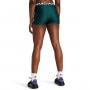 Damskie legginsy krótkie treningowe Under Armour UA HG Shorty - zielone