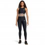 UNDER ARMOUR Damskie legginsy treningowe Under Armour Heatgear Rib Legging  czarne Czarny