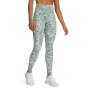 Damskie legginsy treningowe Under Armour Motion Print Legging - zielone 