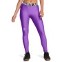 Damskie legginsy treningowe Under Armour UA HG Legging - fioletowe