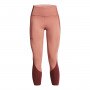 Damskie legginsy treningowe Under Armour UA SF Rush Ankle Leg - różowe