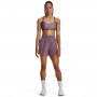 UNDER ARMOUR Damskie spodenki treningowe Under Armour Flex Woven Short 5in  fioletowe Fioletowy