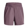 Damskie spodenki treningowe Under Armour Flex Woven Short 5in - fioletowe