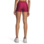 mini: Damskie spodenki treningowe Under Armour HeatGear Shorty - burgundowe (3)