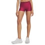 mini: Damskie spodenki treningowe Under Armour HeatGear Shorty - burgundowe (2)
