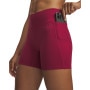 mini: Damskie spodenki treningowe Under Armour UA Motion Middy - burgundowe (4)