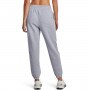 Damskie spodnie dresowe Under Armour UA Icon Fleece Jogger - szare